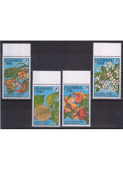 GAMBIA 1992 francobolli serie completa nuova Yvert e Tellier 1250-3